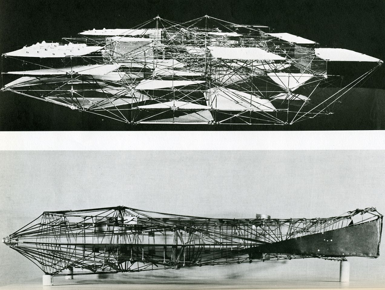 Nieuwenhuys, Constant. ‘New Babylon constructies’. 1958.